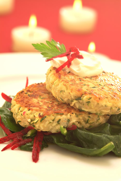 Chanukah Courgette Latkes - Vegetarian Society
