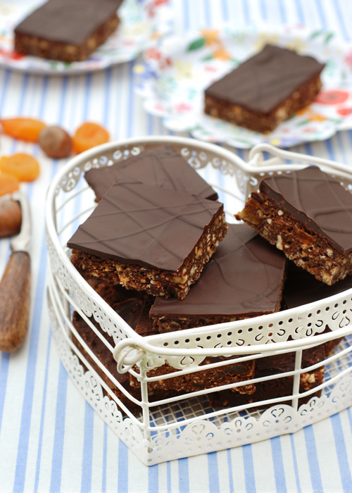 Apricot Chocolate Refrigerator Cake - Vegetarian Society