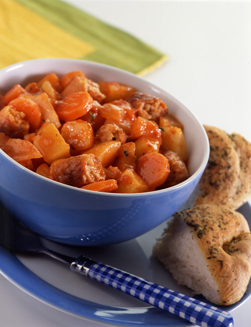 Veggie Sausage Casserole - Vegetarian Society