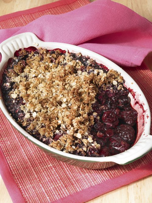 Fast Fruit Crumble - Vegetarian Society