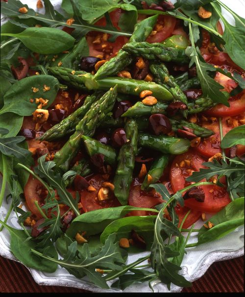 Asparagus and Walnut Salad - Vegetarian Society
