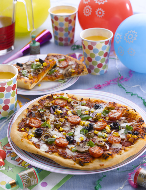 Party Pizza - Vegetarian Society