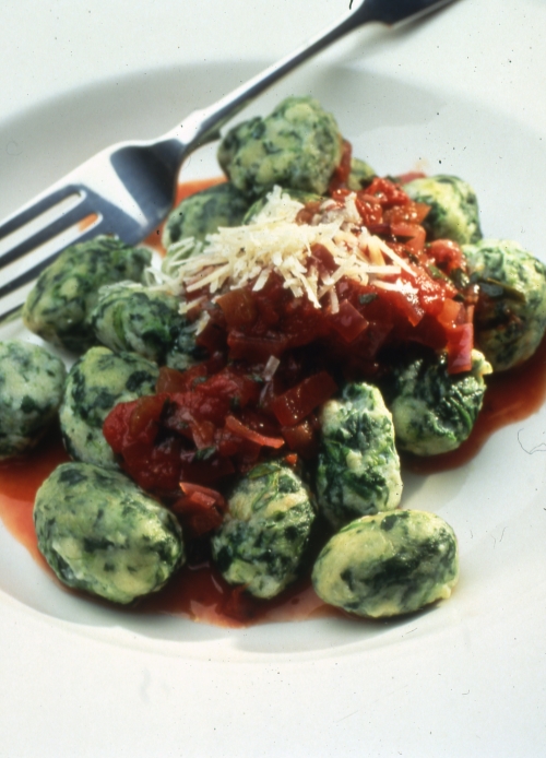 Italian Spinach and Ricotta Gnocchi - Vegetarian Society