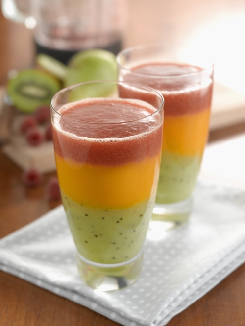 Ready, Steady, Go! Traffic Light Smoothie - Vegetarian Society