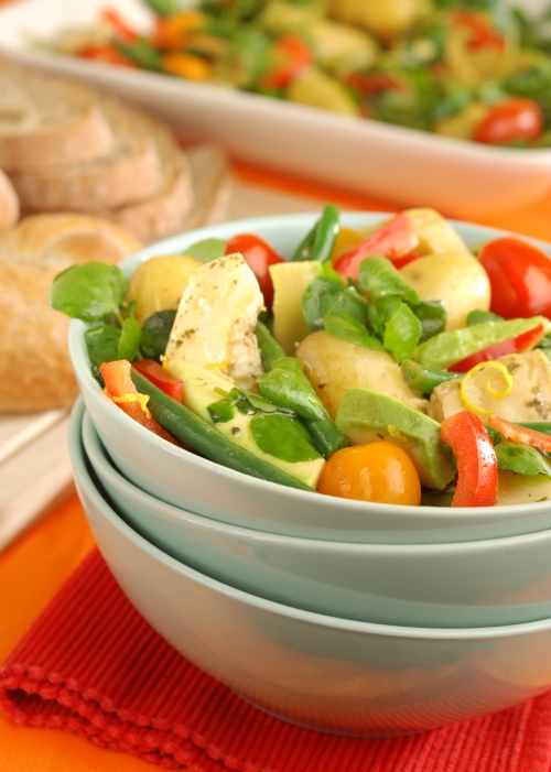 New Potato and Green Bean Salad - Vegetarian Society