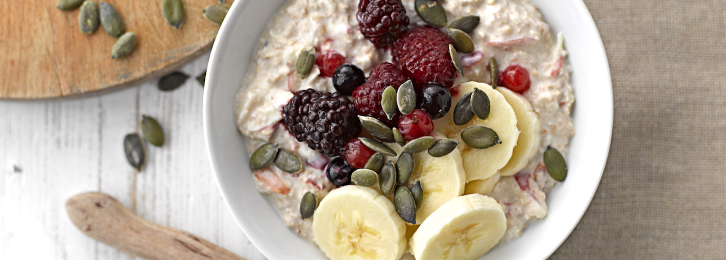 Bircher Muesli with Apple and Berries - Vegetarian Society