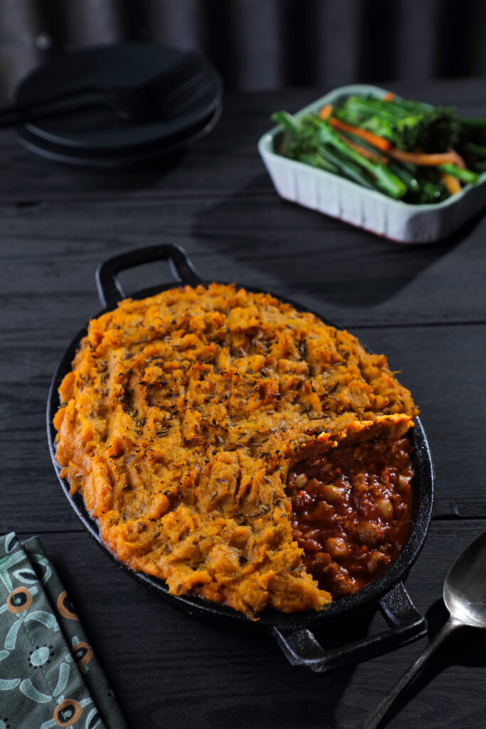 Lebanese Style Cottage Pie - Vegetarian Society