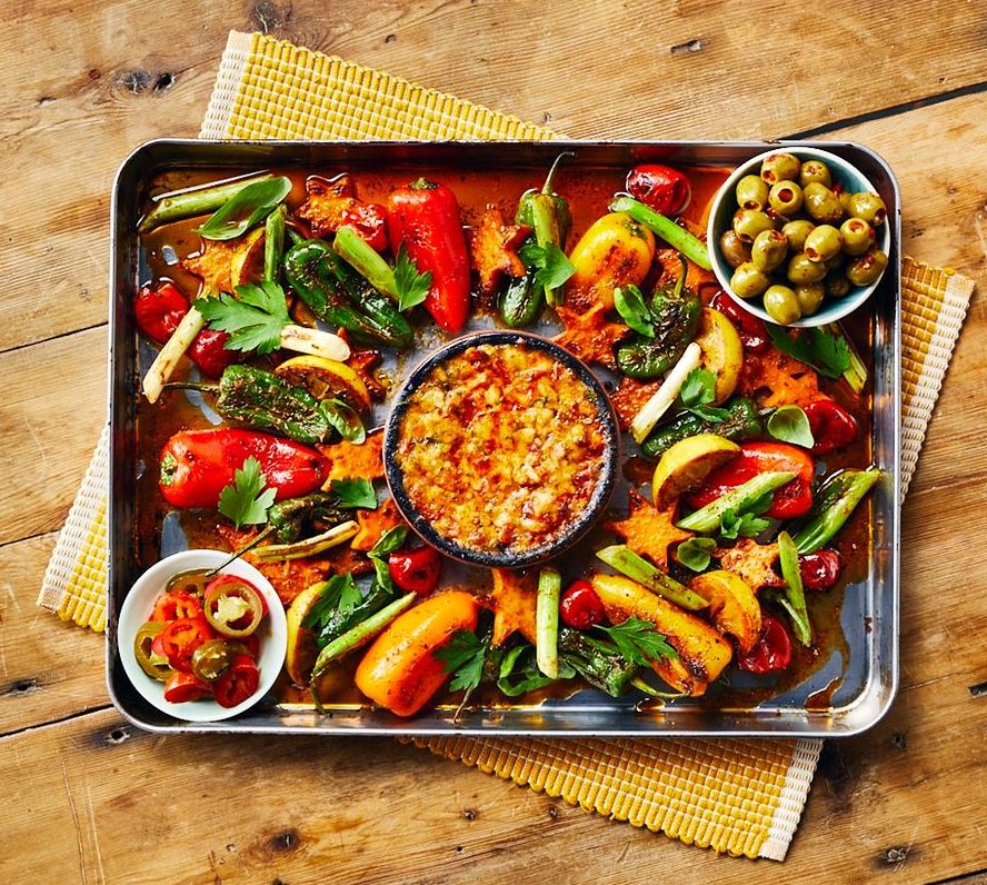 Firecracker Traybake - Vegetarian Society