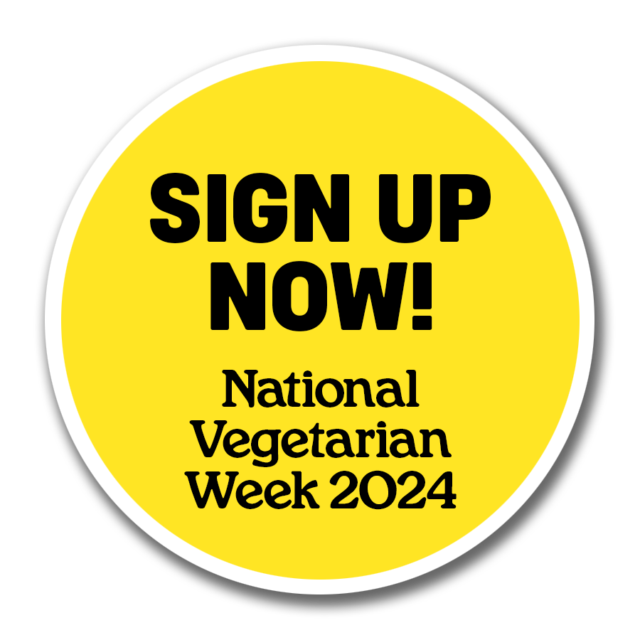 National Vegetarian Week 2024 supporters Vegetarian Society