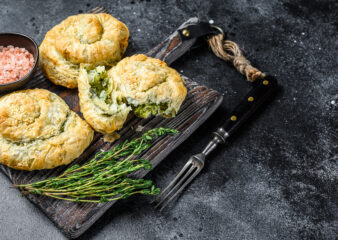 Spinach, Lemon and Herb Feta Spanakopita