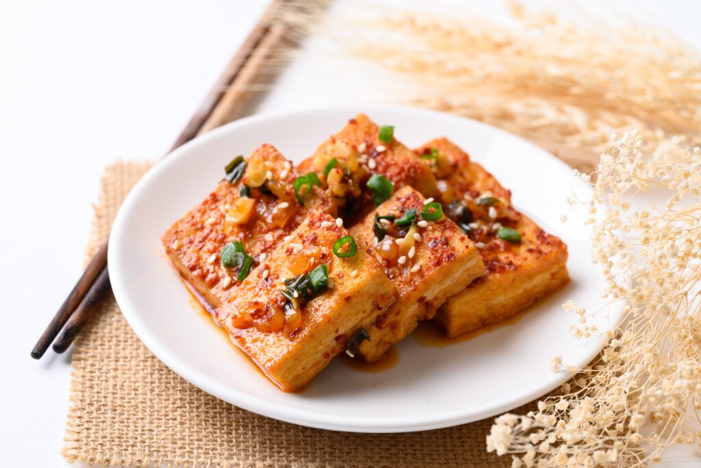 Gochujang-Glazed Tofu Steaks