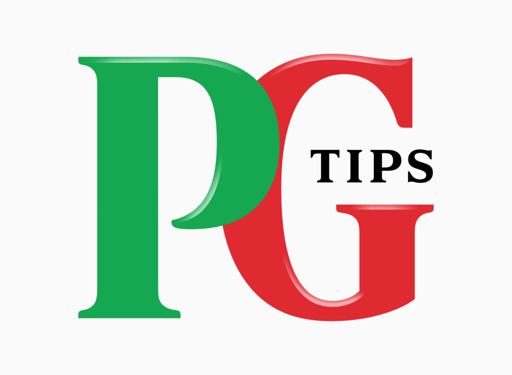 Vegetarian Society Accredited Trademark PG Tips logo