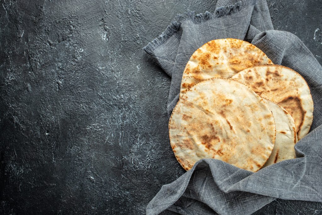 Oregano flatbread made on the Children's Cookery Adventure class in Manchester