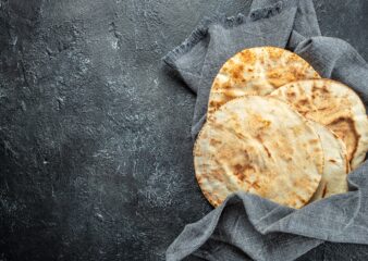 Oregano flatbread made on the Children's Cookery Adventure class in Manchester