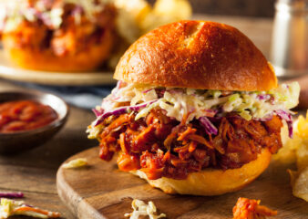Smokey Jackfruit Sloppy Jack Sliders made in the Global Street Food Favourites class at COOK! in Manchester.