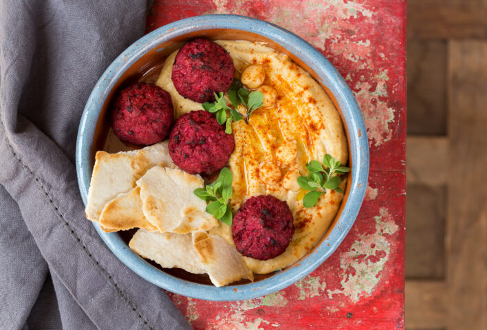 Beetroot Falafel