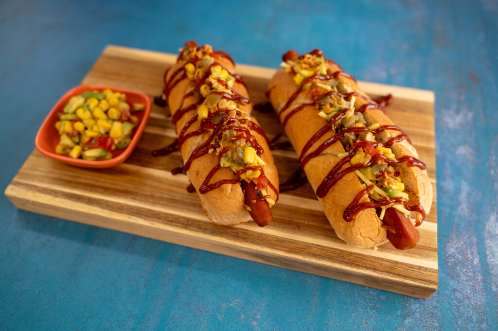 Loaded Carrot Dogs - Vegetarian Society