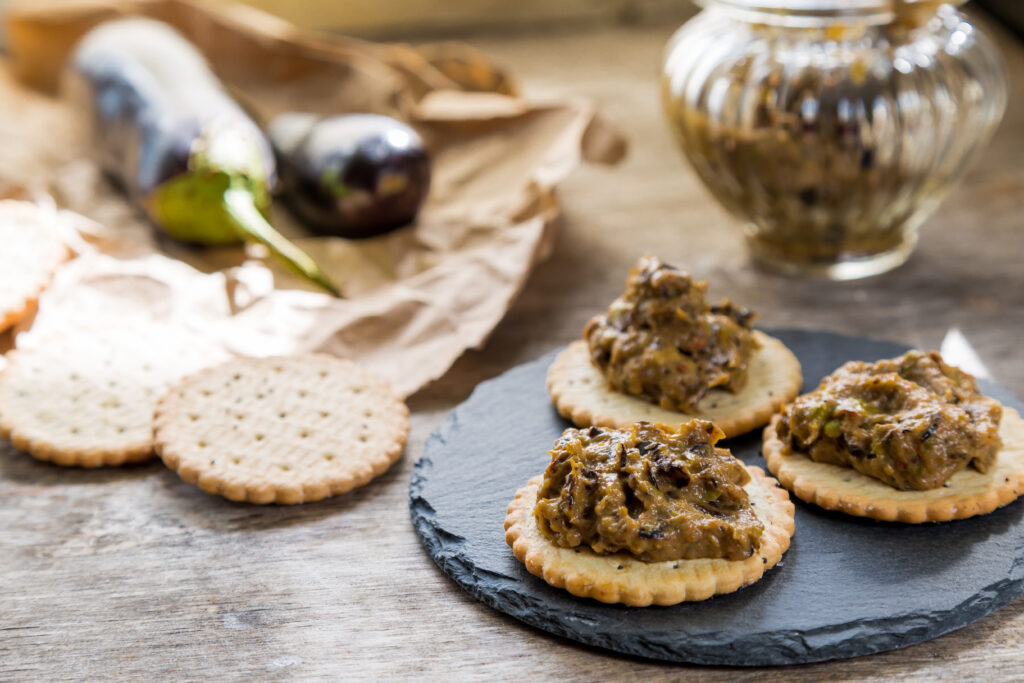 Miso, Aubergine and Sesame Pâté