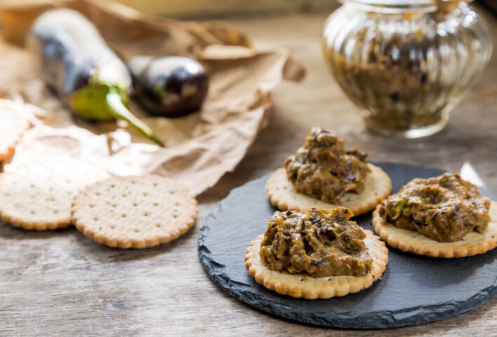 Miso, Aubergine and Sesame Pâté