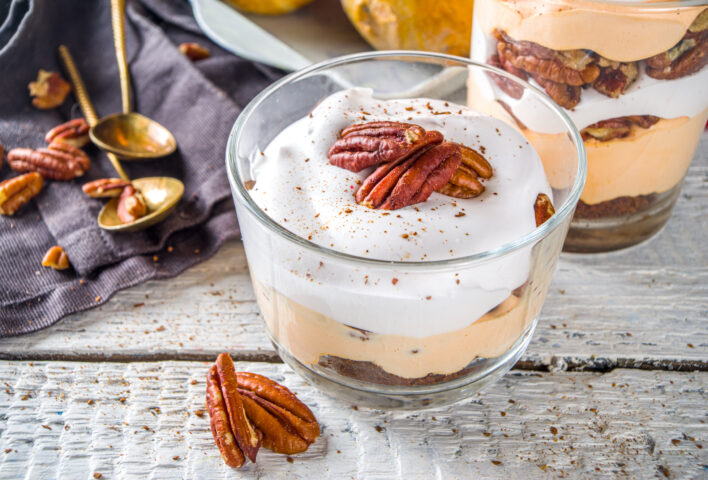 Pumpkin Spice Trifle Pots