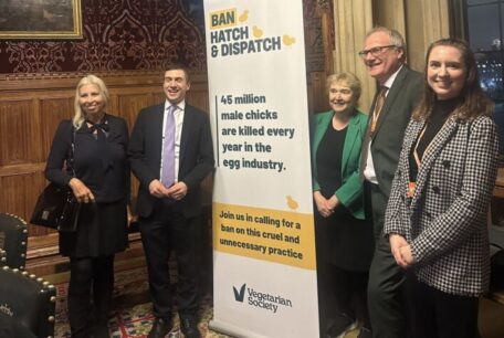 Vegetarian Society Ban Hatch & Dispatch Round Table